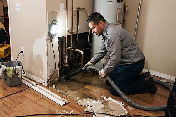 Burst Pipe Clean Up The Colony