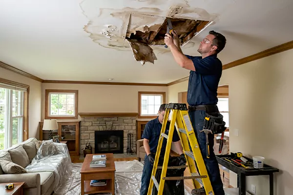 Water Damage Ceiling Repair The Colony