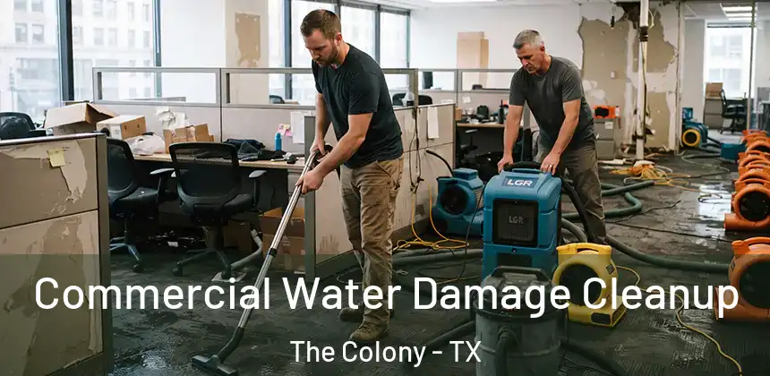  Commercial Water Damage Cleanup The Colony - TX