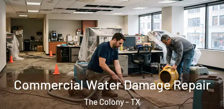 Commercial Water Damage Repair The Colony - TX