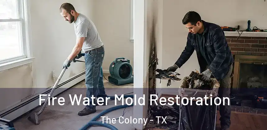 Fire Water Mold Restoration The Colony - TX