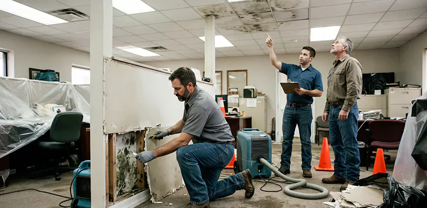 Commercial Mold Damage in The Colony